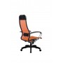 Кресло МЕТТА комплект-4 (MPRU)/подл.131/осн.001 (Оранжевый/Оранжевый) купить со скидкой
