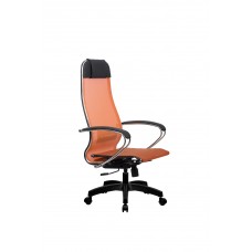 Кресло МЕТТА комплект 4 (MPRU)/подл.131/осн.001 (Оранжевый/Оранжевый)