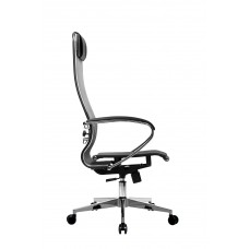 Кресло МЕТТА комплект 4 (MPRU)/подл.131/осн.004 (Серый/Серый)