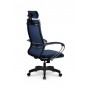 Кресло МЕТТА комплект B 2m 34P/подл.127/осн.001 (Рогожка B Синий) купить со скидкой