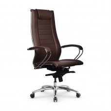 Кресло Samurai Lux-2 MPES кожа, темно-коричневый 