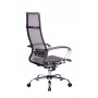 Кресло МЕТТА комплект-7 (MPRU)/подл.131/осн.003 (Серый) купить со скидкой