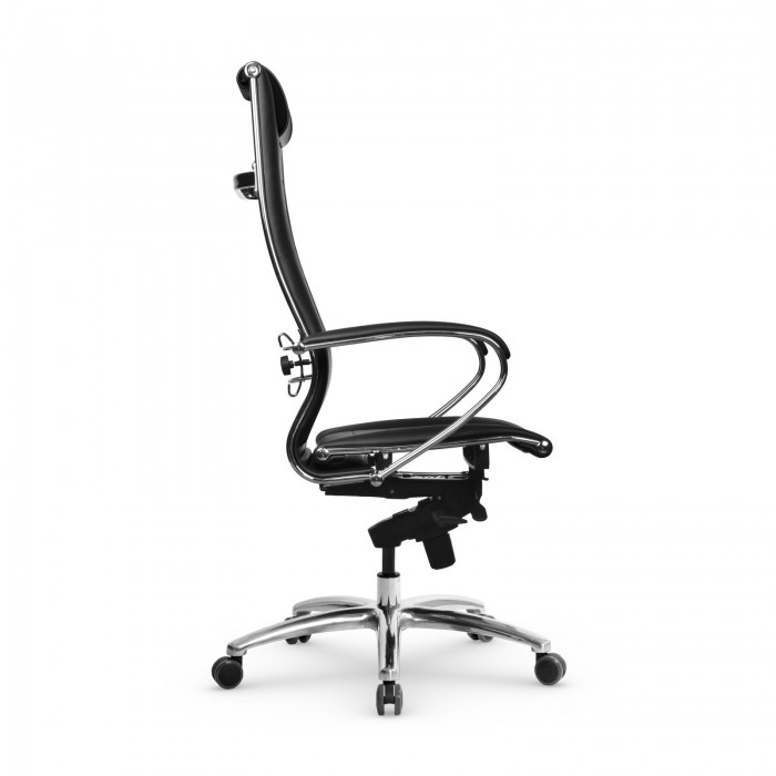 Кресло Samurai Lux-2 MPES кожа, черный купить со скидкой