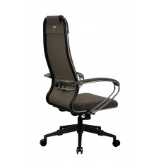 Кресло МЕТТА комплект B 1m 32P/подл.127/осн.002 (Рогожка B Коричневый)