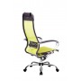Кресло МЕТТА комплект-4 (MPRU)/подл.131/осн.003 (Лайм/Лайм) купить со скидкой