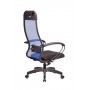 Кресло МЕТТА комплект-11 (MPRU)/подл.130/осн.001 (Синий) купить со скидкой