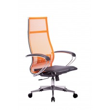 Кресло МЕТТА комплект 7 (MPRU)/подл.131/осн.004 (Оранжевый)