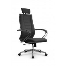 Кресло МЕТТА комплект B 2m 34PF/подл.127/осн.004 (Рогожка B Темно-серый)
