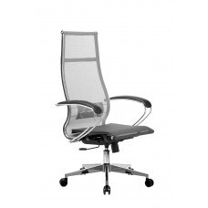 Кресло МЕТТА комплект 7 (MPRU)/подл.131/осн.004 (Серый/Серый)