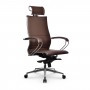 Кресло Samurai K-2.051 MPES кожа, темно-коричневый купить со скидкой