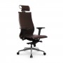 Кресло Samurai K-3.051 MPES кожа, темно-коричневый купить со скидкой