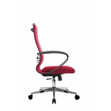 Кресло МЕТТА комплект 19 (MPRU)/подл.130/осн.004 (Красный/Красный)