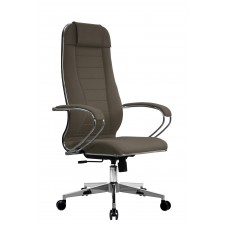 Кресло МЕТТА комплект B 1m 32PF/подл.127/осн.004 (Рогожка B Коричневый)