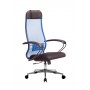Кресло МЕТТА комплект-11 (MPRU)/подл.130/осн.004 (Синий) купить со скидкой