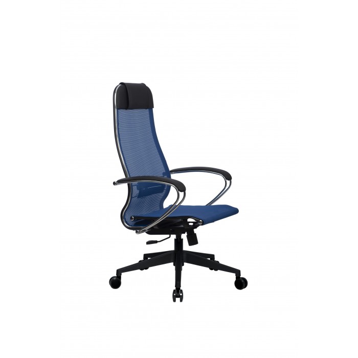 Кресло МЕТТА комплект-12 (MPRU)/подл.131/осн.002 (Синий) купить со скидкой