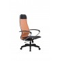 Кресло МЕТТА комплект-4 (MPRU)/подл.131/осн.001 (Оранжевый) купить со скидкой