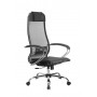 Кресло МЕТТА комплект-4 (MPRU)/подл.131/осн.003 (Черный) купить со скидкой
