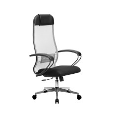 Кресло МЕТТА комплект 11 (MPRU)/подл.130/осн.004 (Светло-серый)