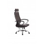 Кресло МЕТТА комплект-32 (MPES)/подл.117/осн.003 (Темно-коричневый) купить со скидкой