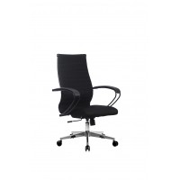 Кресло МЕТТА комплект 19 (MPRU)/подл.130/осн.004 (Черный)