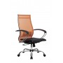 Кресло МЕТТА комплект-9 (MPRU)/подл.131/осн.003 (Оранжевый) купить со скидкой