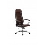 Кресло МЕТТА комплект-29 (MPES)/подл.116/осн.004 (Темно-коричневый) купить со скидкой