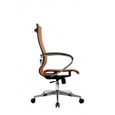 Кресло МЕТТА комплект 9 (MPRU)/подл.131/осн.004 (Оранжевый/Оранжевый)