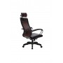 Кресло МЕТТА комплект-32 (MPES)/подл.117/осн.001 (Темно-коричневый) купить со скидкой