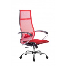 Кресло МЕТТА комплект 7 (MPRU)/подл.131/осн.003 (Красный/Красный)