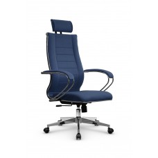 Кресло МЕТТА комплект B 2m 34P/подл.127/осн.004 (Рогожка B Синий)