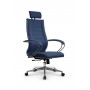 Кресло МЕТТА комплект B 2m 34P/подл.127/осн.004 (Рогожка B Синий) купить со скидкой