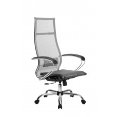 Кресло МЕТТА комплект 7 (MPRU)/подл.131/осн.003 (Серый/Серый)