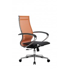 Кресло МЕТТА комплект 9 (MPRU)/подл.131/осн.004 (Оранжевый)