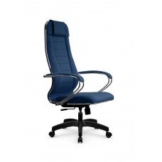 Кресло МЕТТА комплект B 1m 32PF/подл.127/осн.001 (Рогожка B Синий)