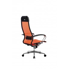 Кресло МЕТТА комплект 12 (MPRU)/подл.131/осн.004 (Оранжевый)
