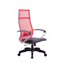 Кресло МЕТТА комплект-7 (MPRU)/подл.131/осн.001 (Красный) купить со скидкой