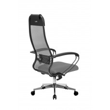 Кресло МЕТТА комплект 11 (MPRU)/подл.130/осн.004 (Светло-серый/Светло-серый)