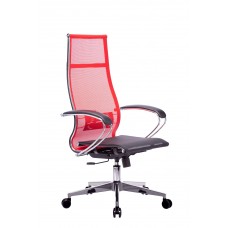 Кресло МЕТТА комплект 7 (MPRU)/подл.131/осн.004 (Красный)