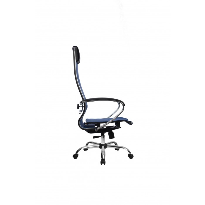 Кресло МЕТТА комплект-12 (MPRU)/подл.131/осн.003 (Синий) купить со скидкой