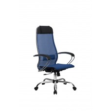 Кресло МЕТТА комплект 12 (MPRU)/подл.131/осн.003 (Синий)