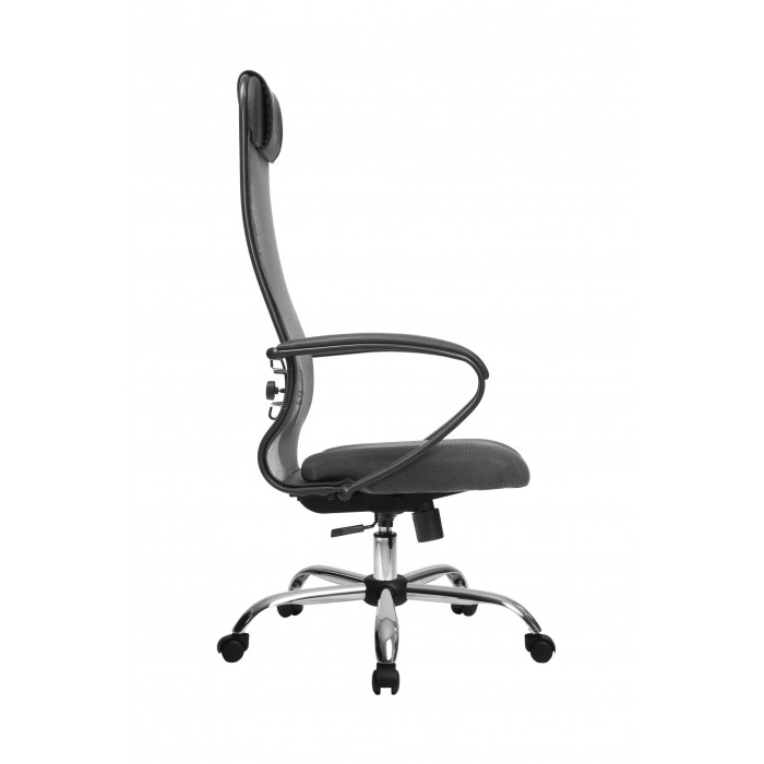 Кресло МЕТТА комплект-11 (MPRU)/подл.130/осн.003 (Темно-серый/Темно-серый) купить со скидкой