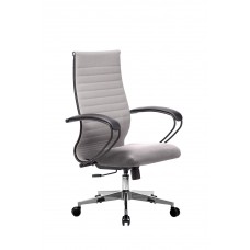 Кресло МЕТТА комплект 19 (MPRU)/подл.130/осн.004 (Светло-серый/Светло-серый)