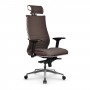 Кресло Samurai KL-3.051 MPES кожа, светло-коричневый купить со скидкой