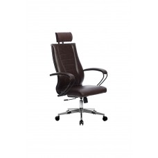 Кресло МЕТТА комплект 34 (MPES)/подл.117/осн.004 (Темно-коричневый)