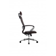 Кресло МЕТТА комплект 34 (MPES)/подл.117/осн.004 (Темно-коричневый)