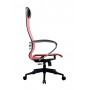 Кресло МЕТТА комплект-4 (MPRU)/подл.131/осн.002 (Красный/Красный) купить со скидкой