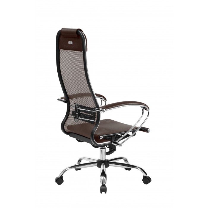 Кресло МЕТТА комплект-12 (MPRU)/подл.131/осн.003 (Светло-коричневый) купить со скидкой