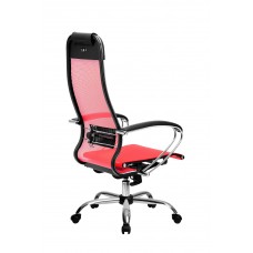 Кресло МЕТТА комплект 4 (MPRU)/подл.131/осн.003 (Красный/Красный)