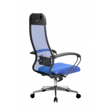 Кресло МЕТТА комплект 11 (MPRU)/подл.130/осн.004 (Синий/Синий)