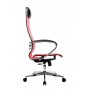 Кресло МЕТТА комплект-4 (MPRU)/подл.131/осн.004 (Красный/Красный) купить со скидкой